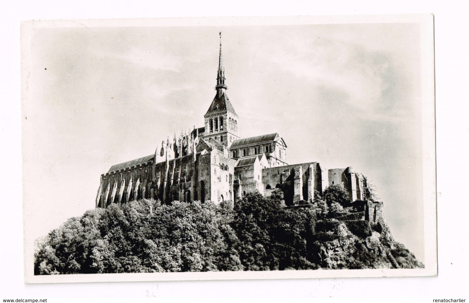 Ensemble De L'Abbaye.Expédié De POntorson à Marbehan (Belgique) - Le Mont Saint Michel