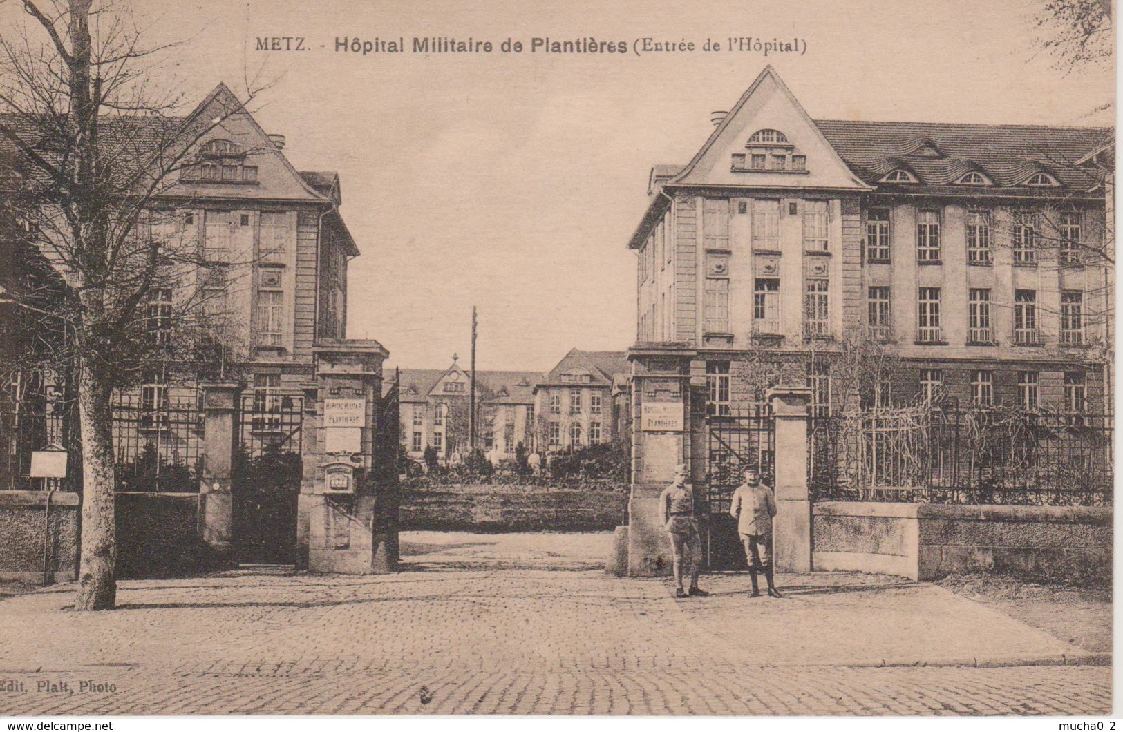 57 - METZ - HOPITAL MILITAIRE DE PLANTIERES - Metz