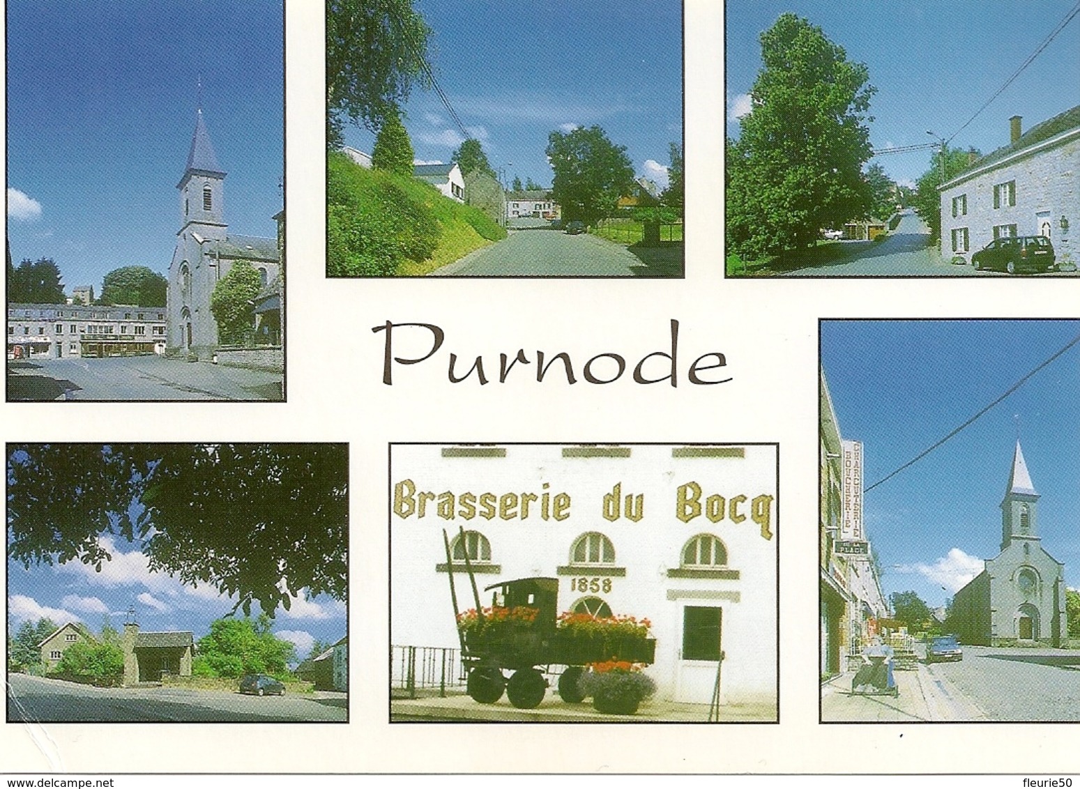 PURNODE - Brasserie Du Bocq. Multivue - Yvoir