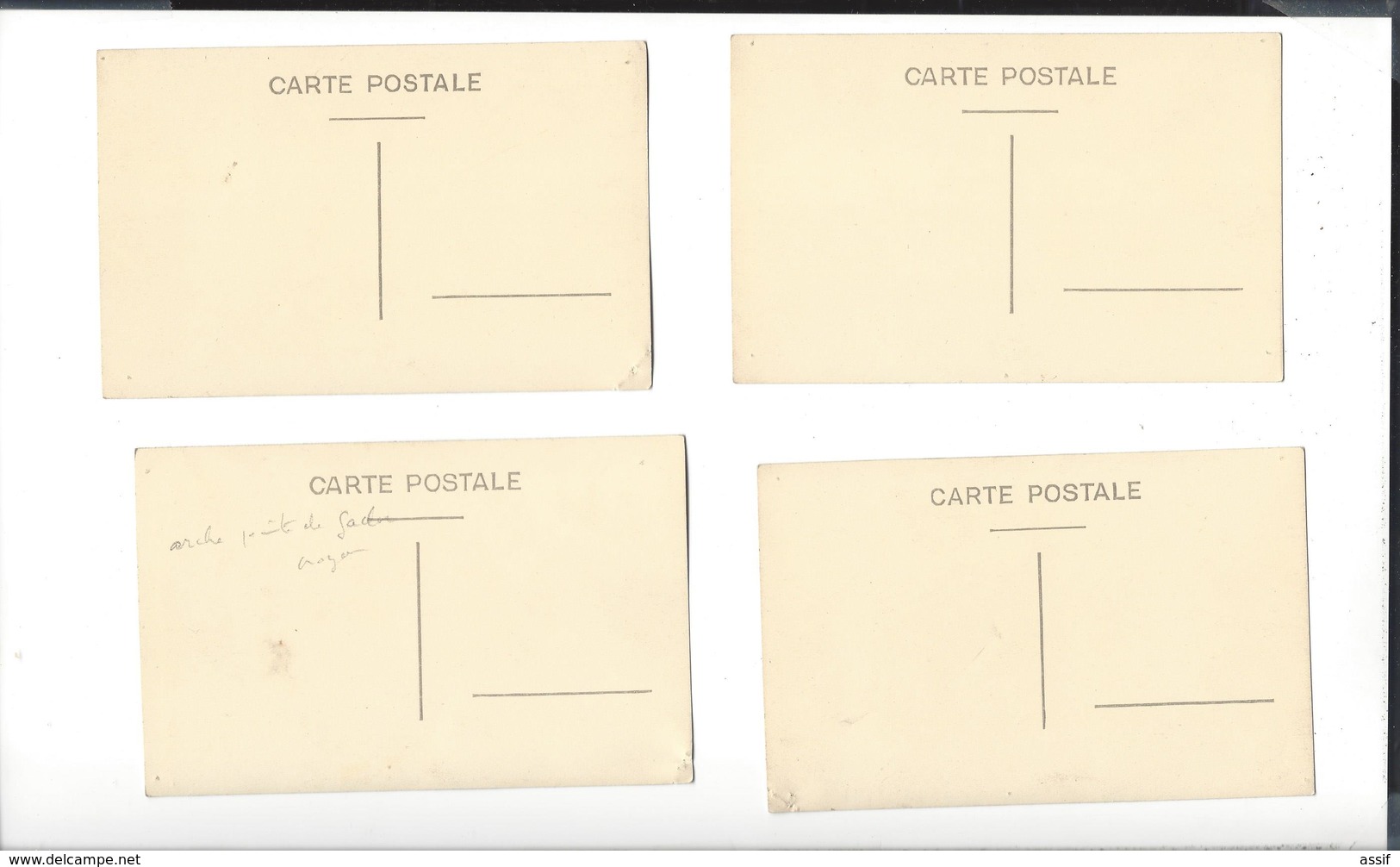 8 CARTES - PHOTO  Bretagne Finistère Audierne Plozévet  Tréboul  Sites à Identifier ( Vers 1935 ) - Automobile - Audierne