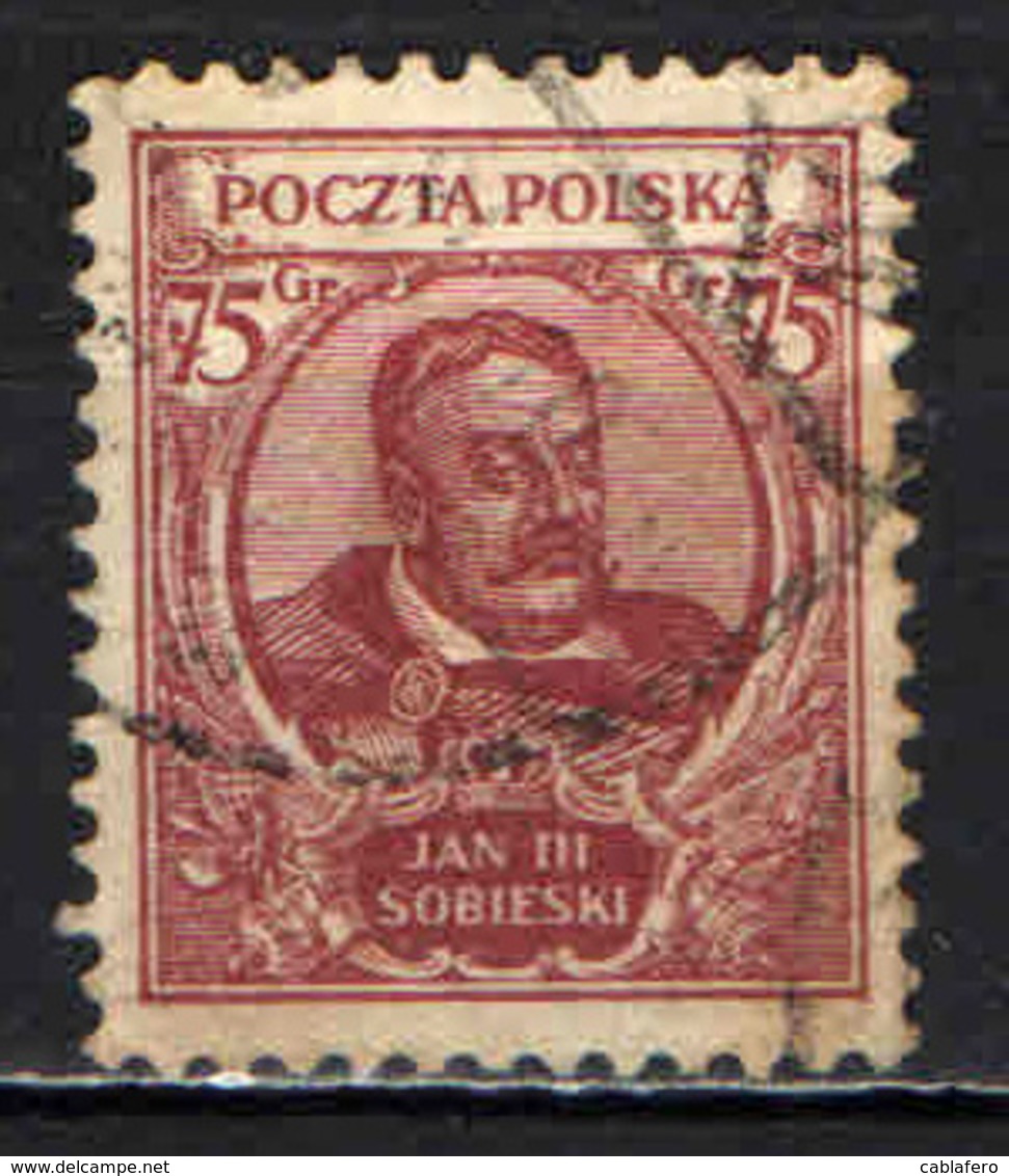 POLONIA - 1930 - JAN III SOBIESKI - USATO - Usati