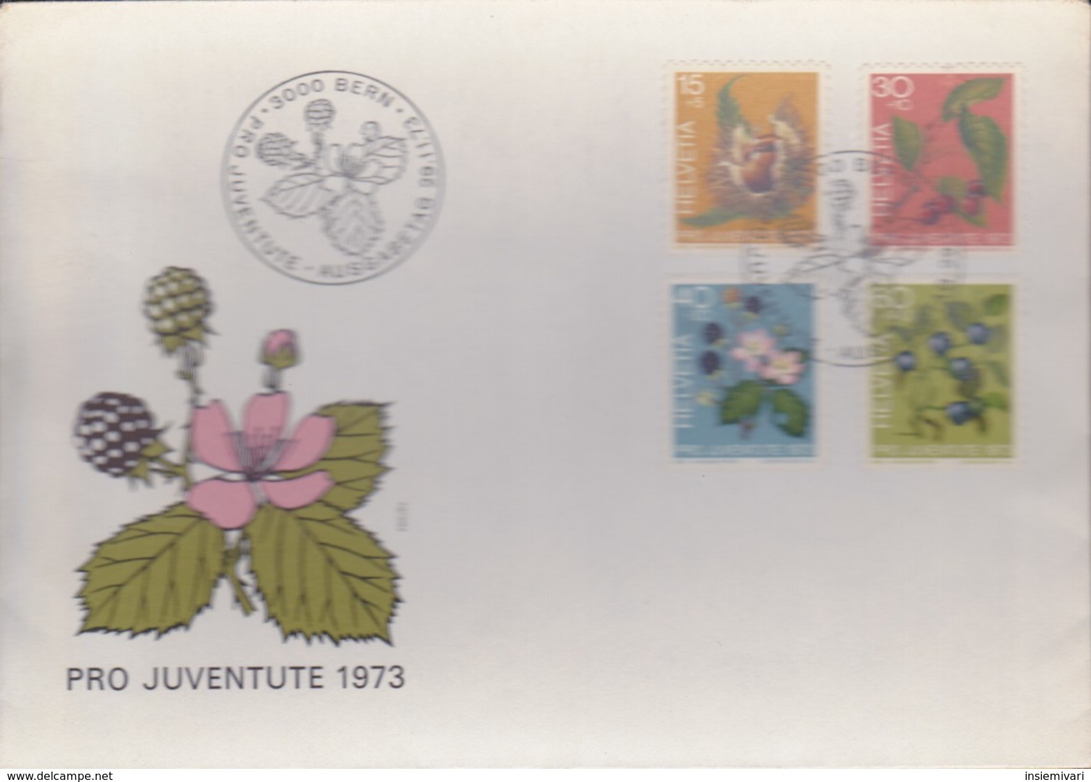 Svizzera - 1973 - Pro Juventute - Nn.943/946 - Busta FDC. - FDC