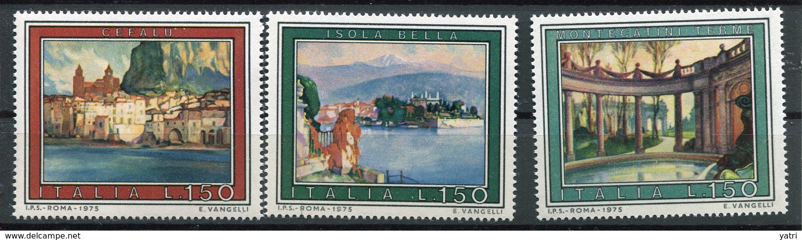 Italia (1975) - Turistica, 2° Emissione ** - 1971-80:  Nuovi