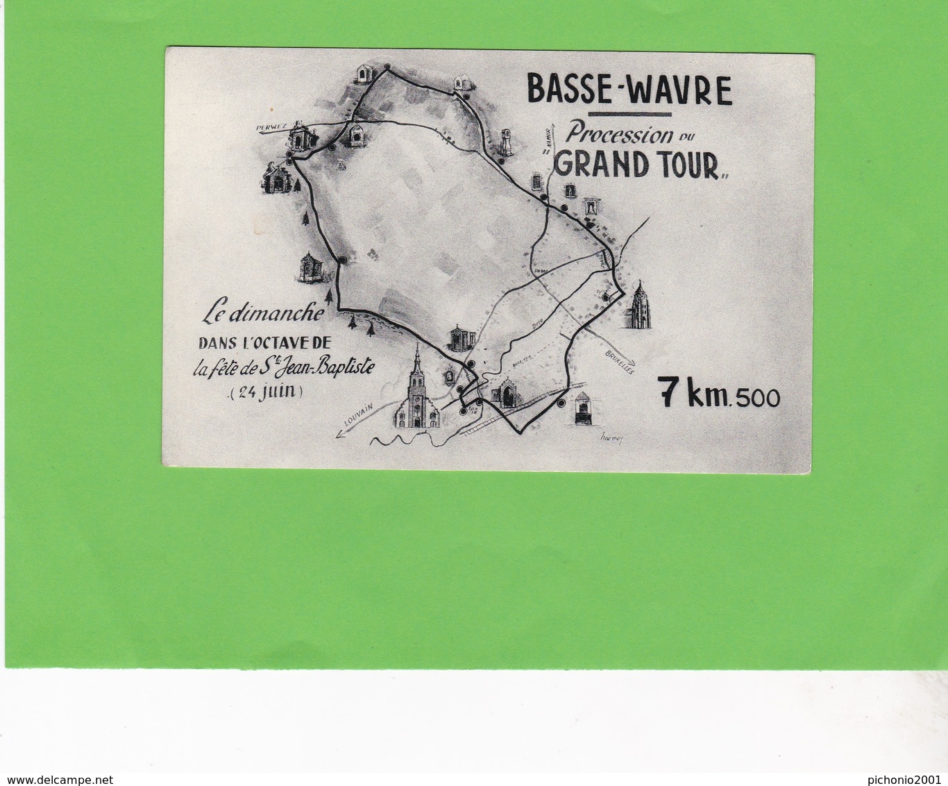 BASSE-WAVRE   -   Procession Du Grand Tour - Autres & Non Classés