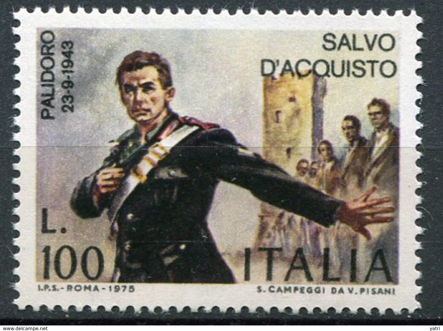 Italia (1975) - Salvo D'Acquisto ** - 1971-80:  Nuovi