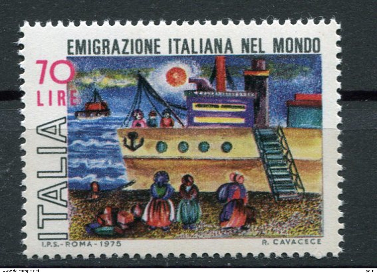 Italia (1975) - Emigrazione Italiana Nel Mondo ** - 1971-80: Neufs