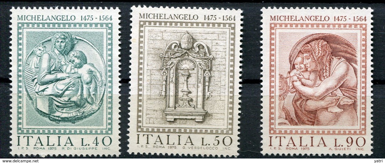 Italia (1975) - Michelangelo ** - 1971-80:  Nuovi