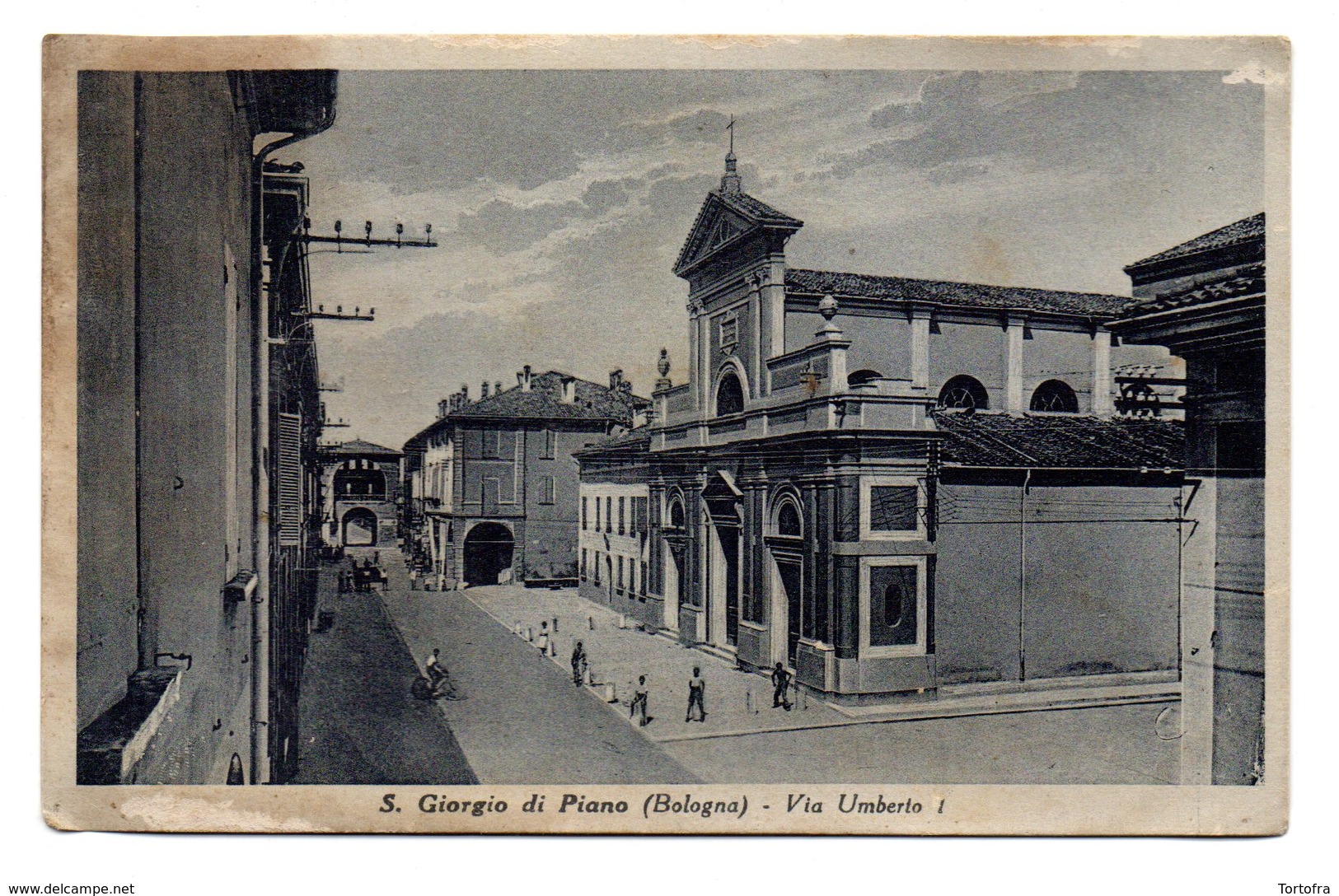 S. GIORNO DI PIANO ( BOLOGNA ) VIA UMBERTO I  1941 - Bologna