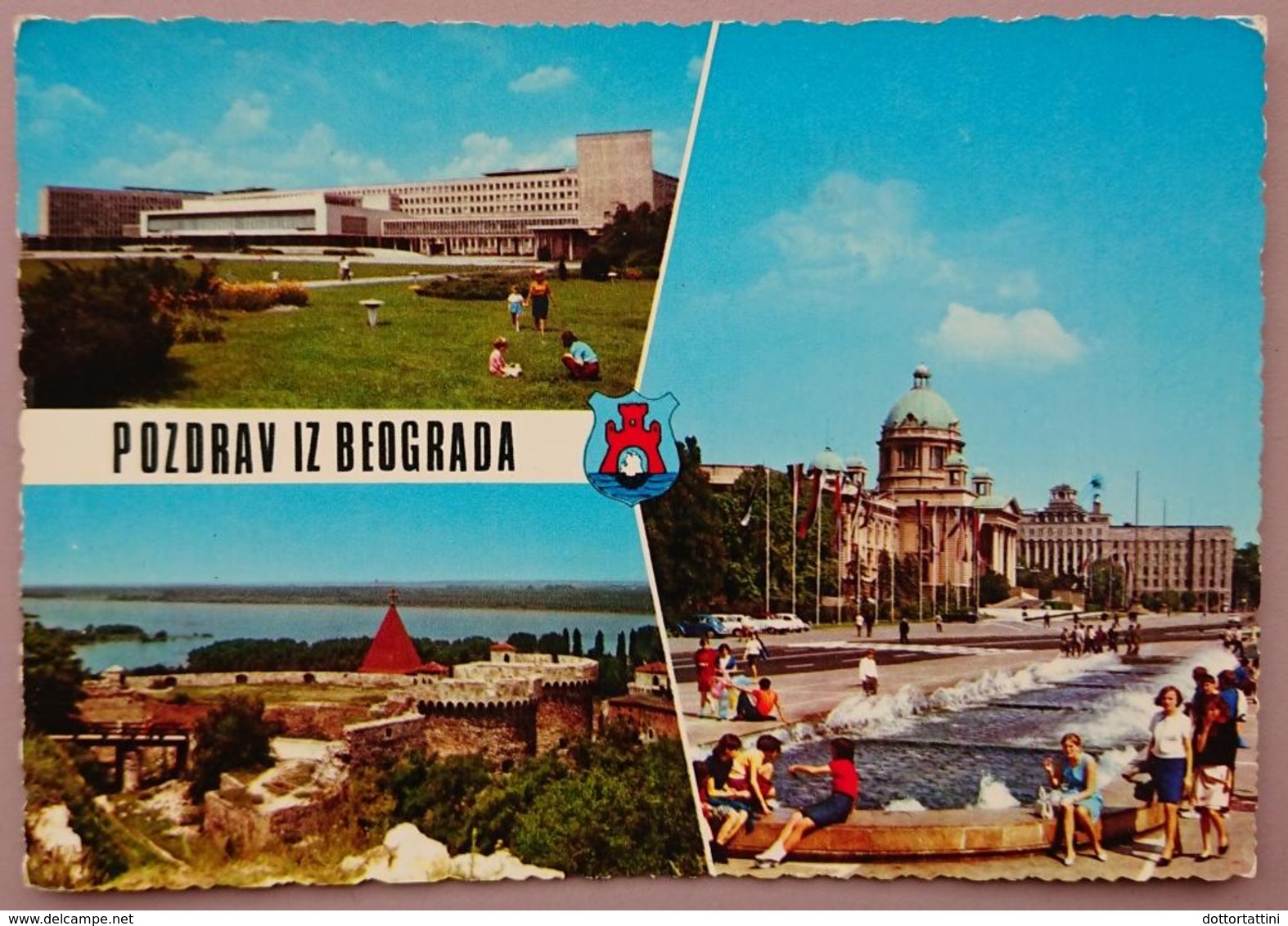 BEOGRAD - Jugoslavia (Serbia) - Pozdrav Iz Beograda   - Vg - Jugoslavia