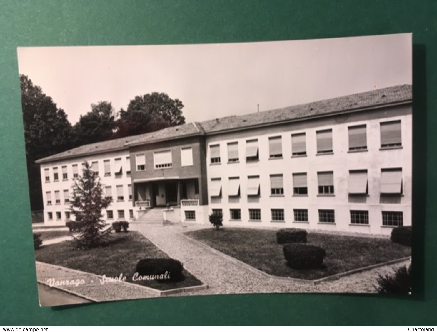 Cartolina Vanzago - Scuole Comunali - 1958 - Milano