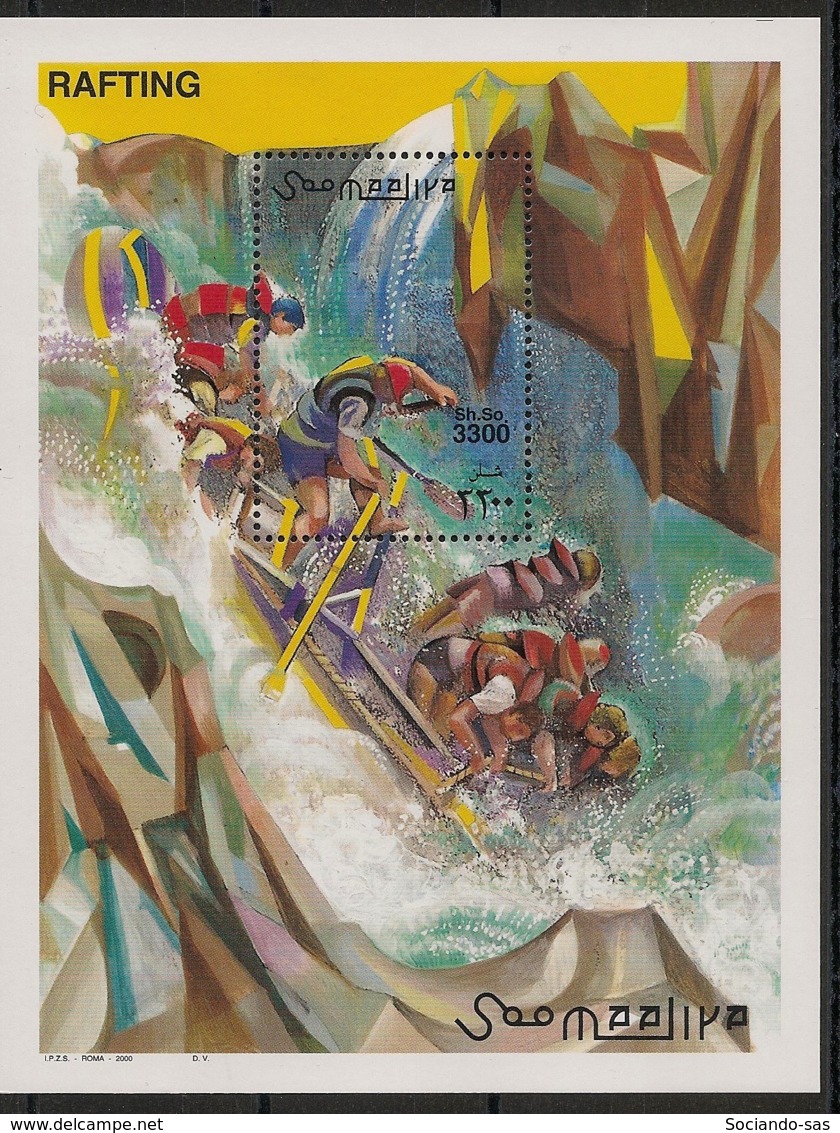 Somalia - 2000 - N°Mi. Bloc BL 72 - Rafting - Neuf Luxe ** / MNH / Postfrisch - Rafting