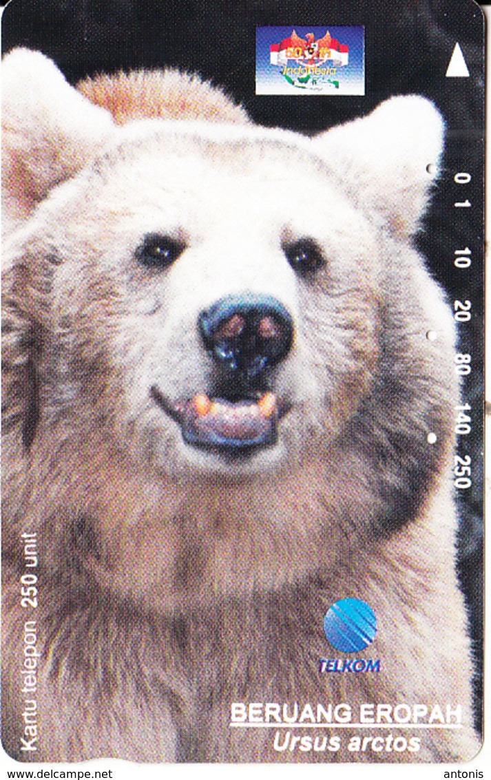 INDONESIA - Indonesian Wildlife/Bear, Ursus Arctos, Used - Indonésie