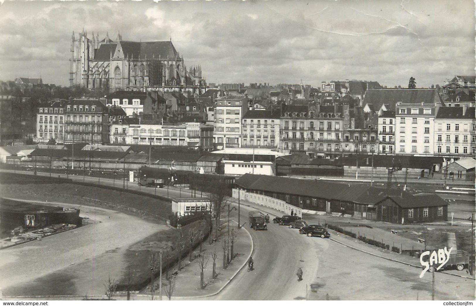 / CPSM FRANCE 44 "Nantes, Vue Panoramique" - Nantes