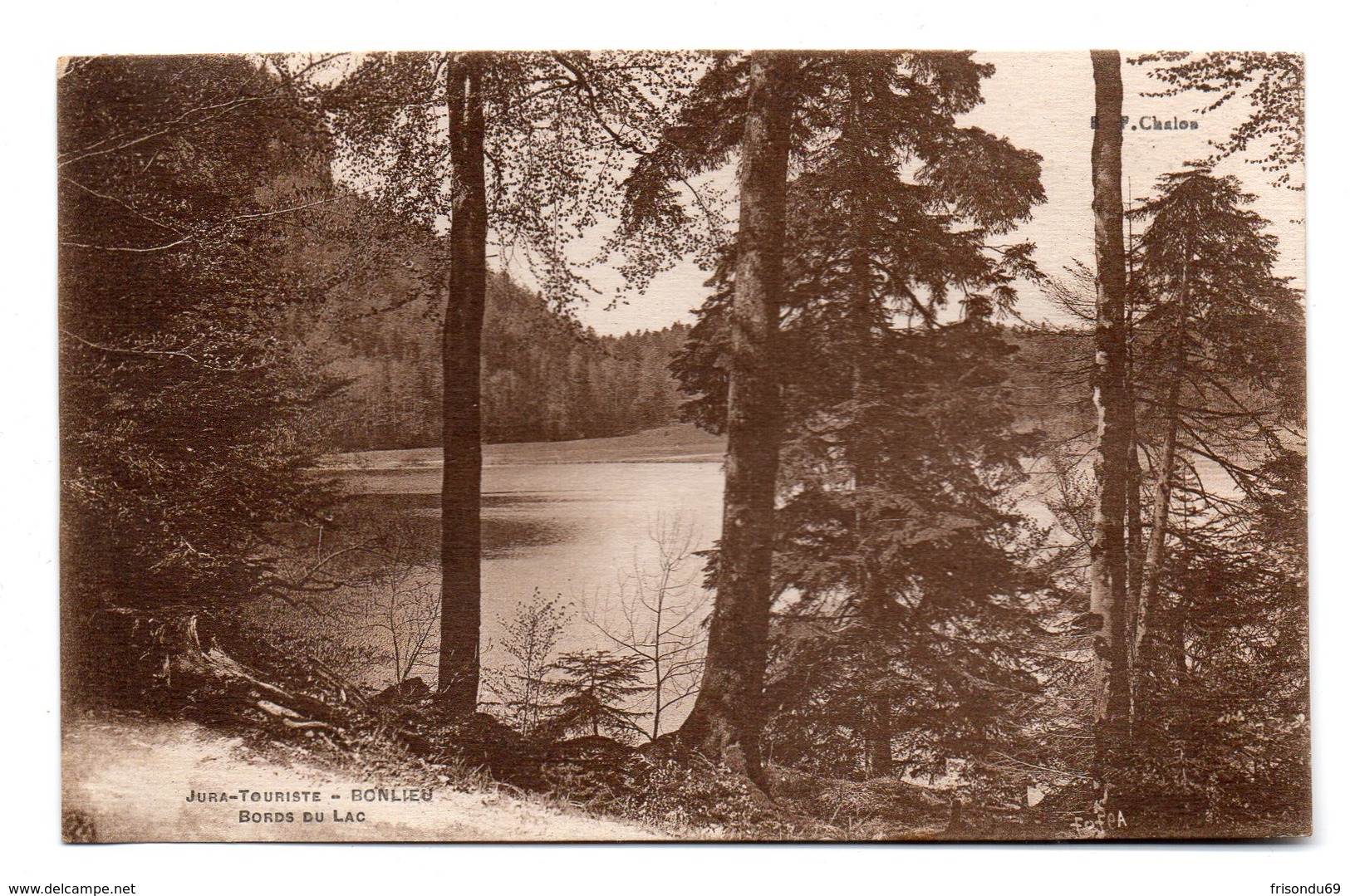 BONLIEU . Bords Du Lac . - Autres & Non Classés