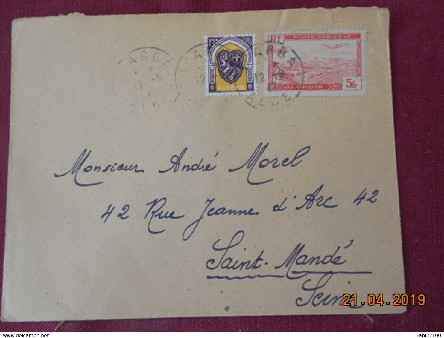 Lettre De 1942 à Destination De St Mandé - Covers & Documents