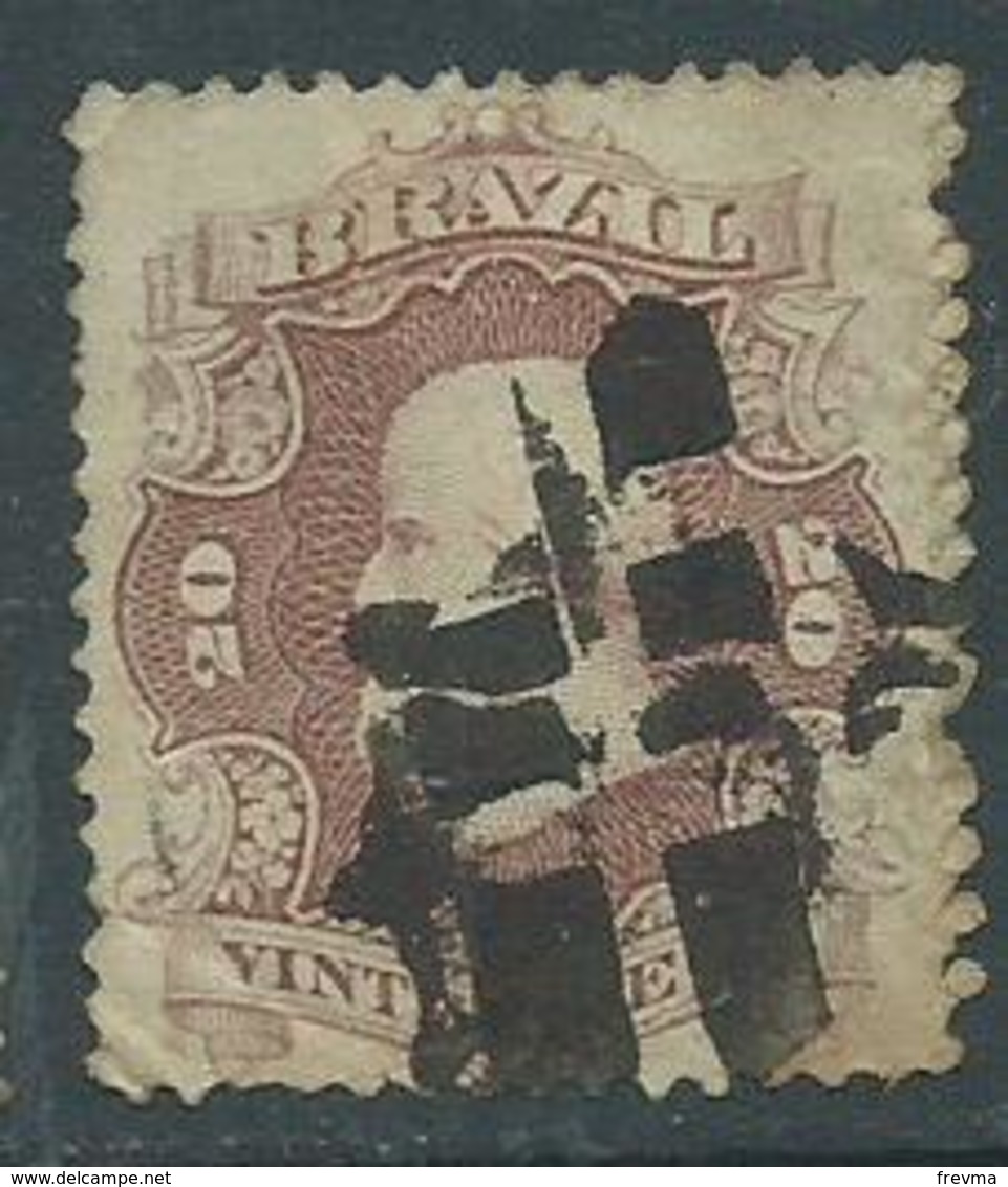 Bresil 1876-77 Yvert 24 - Usati