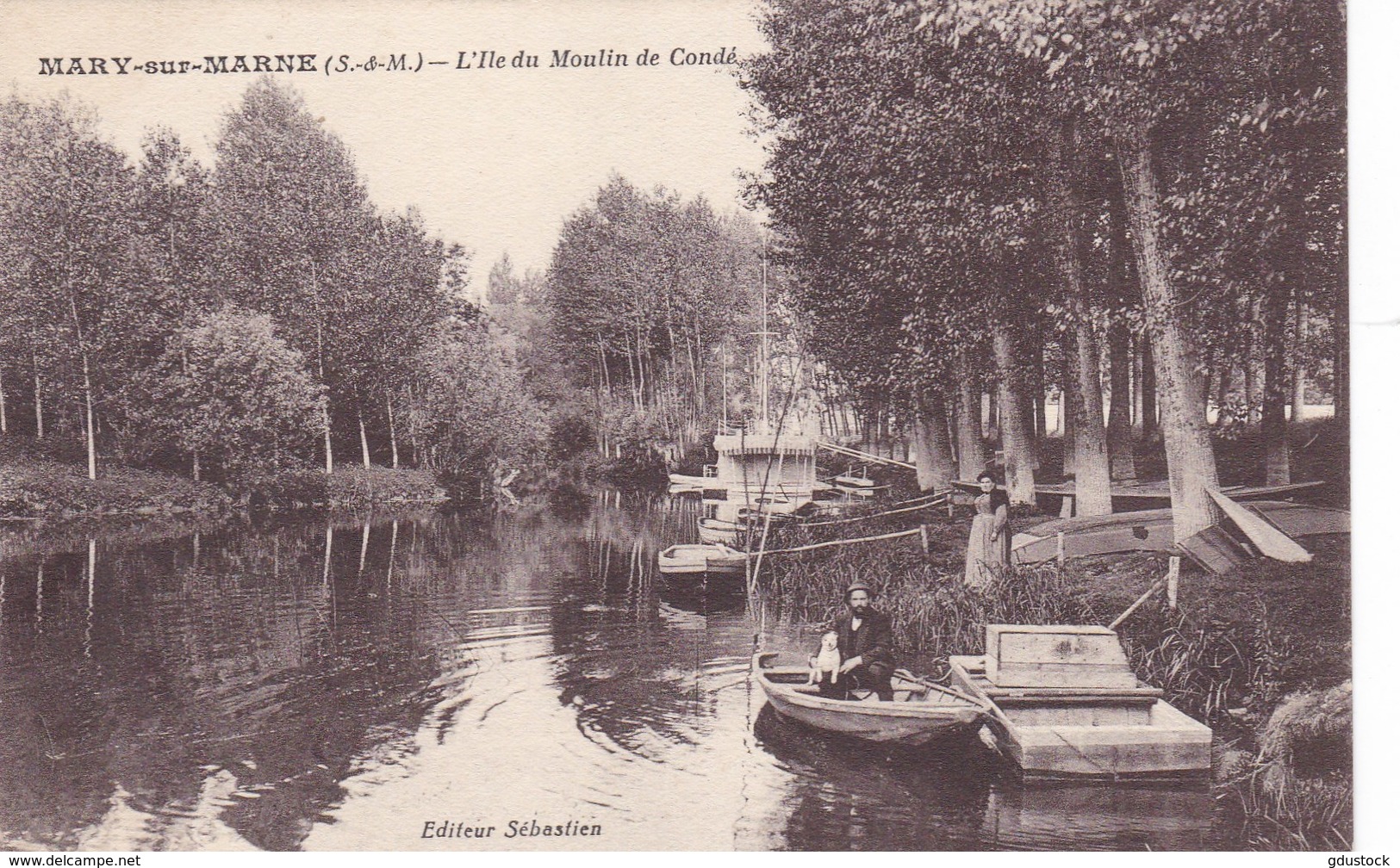 Seine-et-Marne - Mary-sur-Marne - L'Ile Du Moulin De Condé - Autres & Non Classés