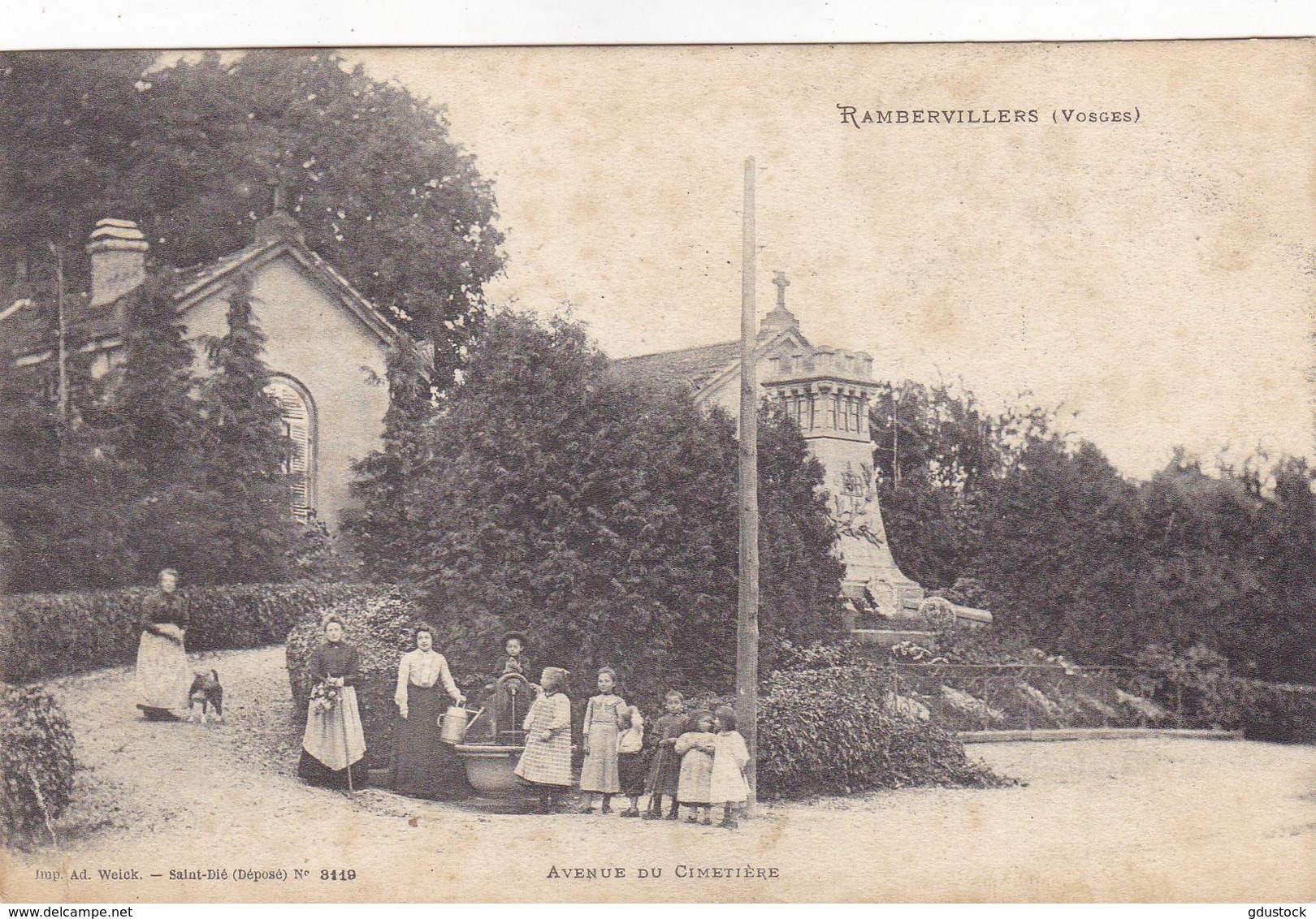 Vosges - Rambervillers - Avenue Du Cimetière - Rambervillers