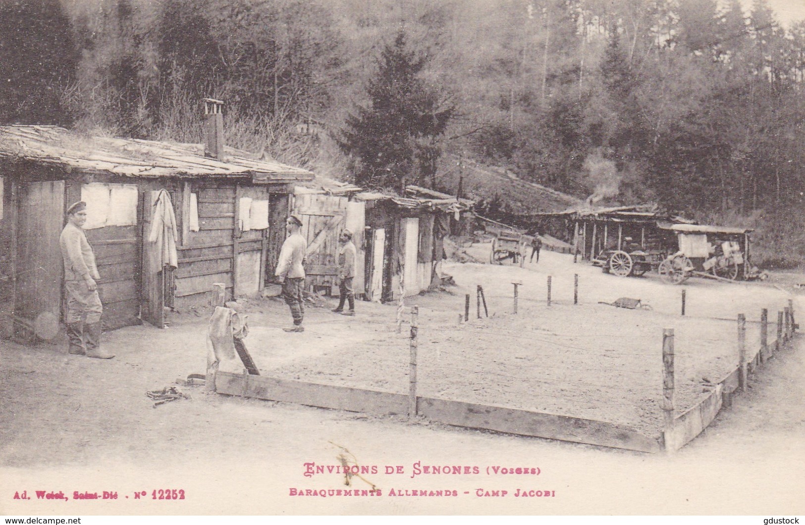 Vosges - Environs De Senones - Baraquement Allemands - Camp Jacobi - Autres & Non Classés