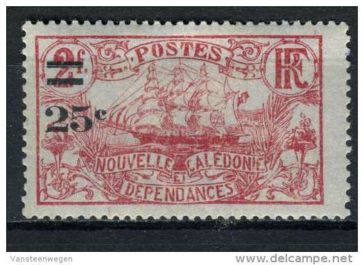 Nouvelle-Calédonie 1924-27 Y&T 128 * - Unused Stamps