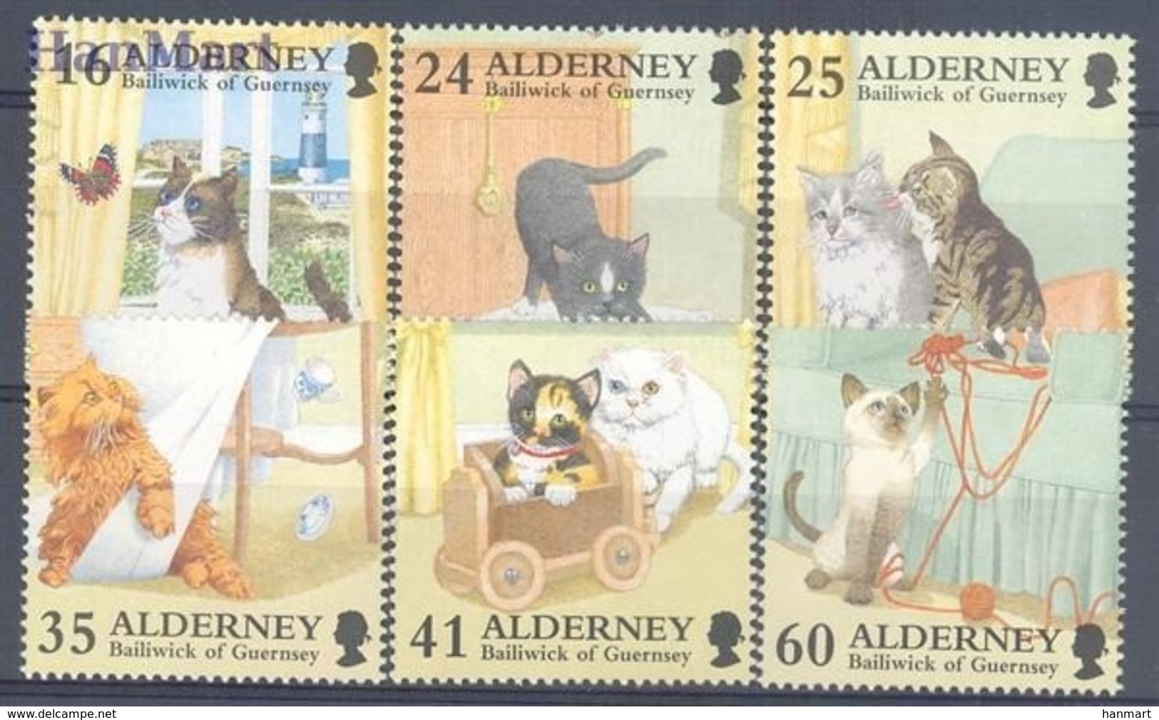 Alderney 1996 Mi 94-99 MNH ( ZE3 ALD94-99 ) - Alderney