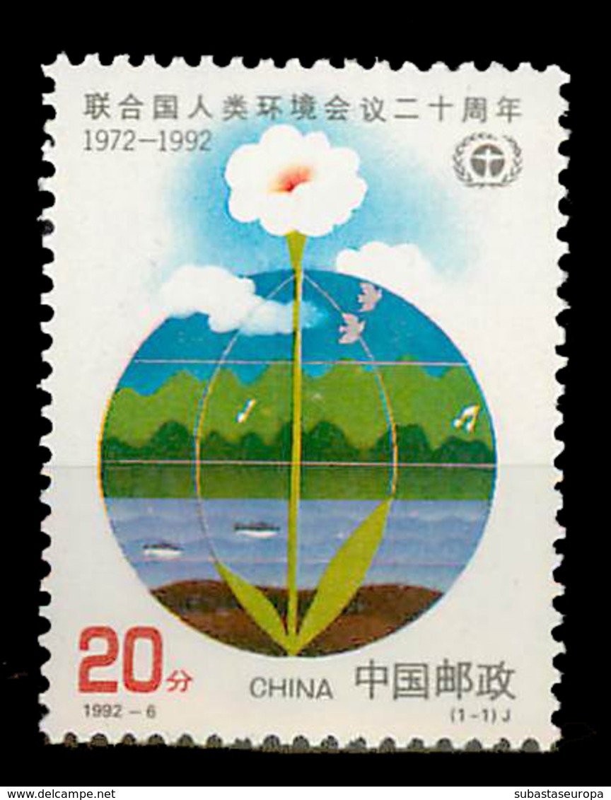 CHINA. ** 3116. Naciones Unidas. Año 1992. - Neufs