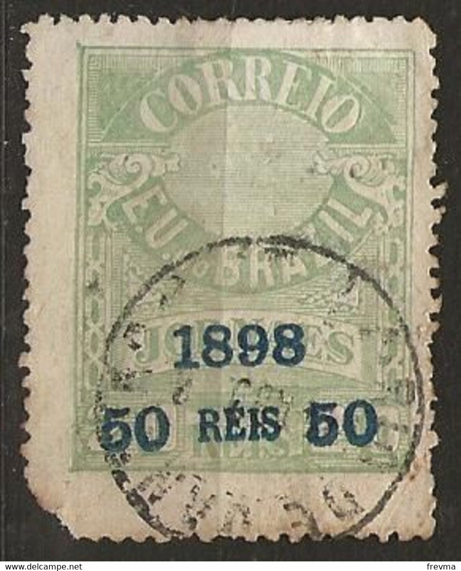 Timbre Bresil 1898 - Service