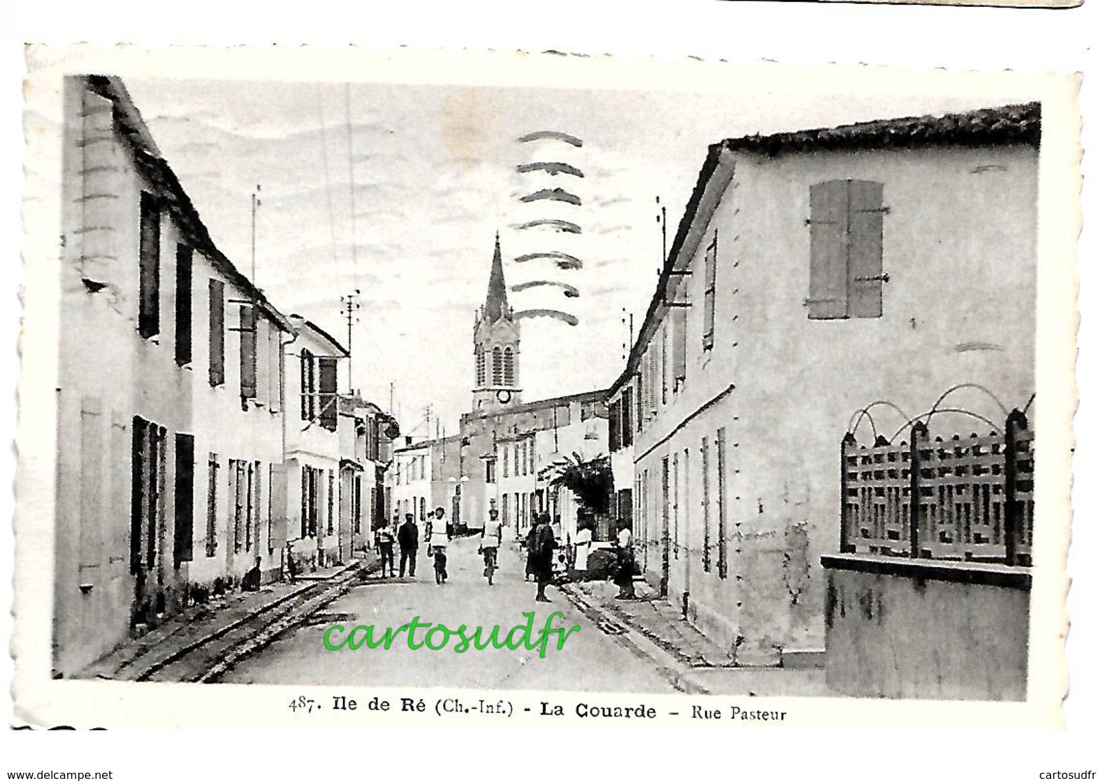 17 ILE DE RE - LA COUARDE RUE PASTEUR - Ile De Ré