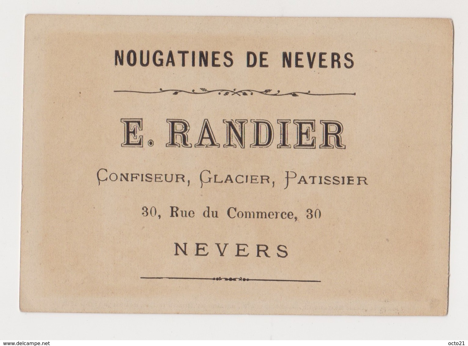 Nougatines De Nevers-E.RANDIER .Nevers  /Joseph Et Etienne Montgolfier Inventent Les Aérostats En 1783 - Autres & Non Classés