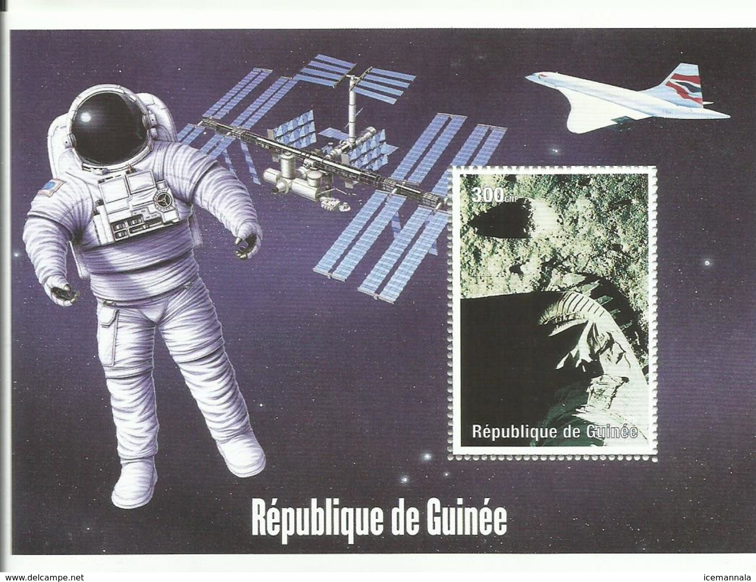 GUINEA H/B   TEMA ESPACIAL    MNH  ** - Guinée (1958-...)