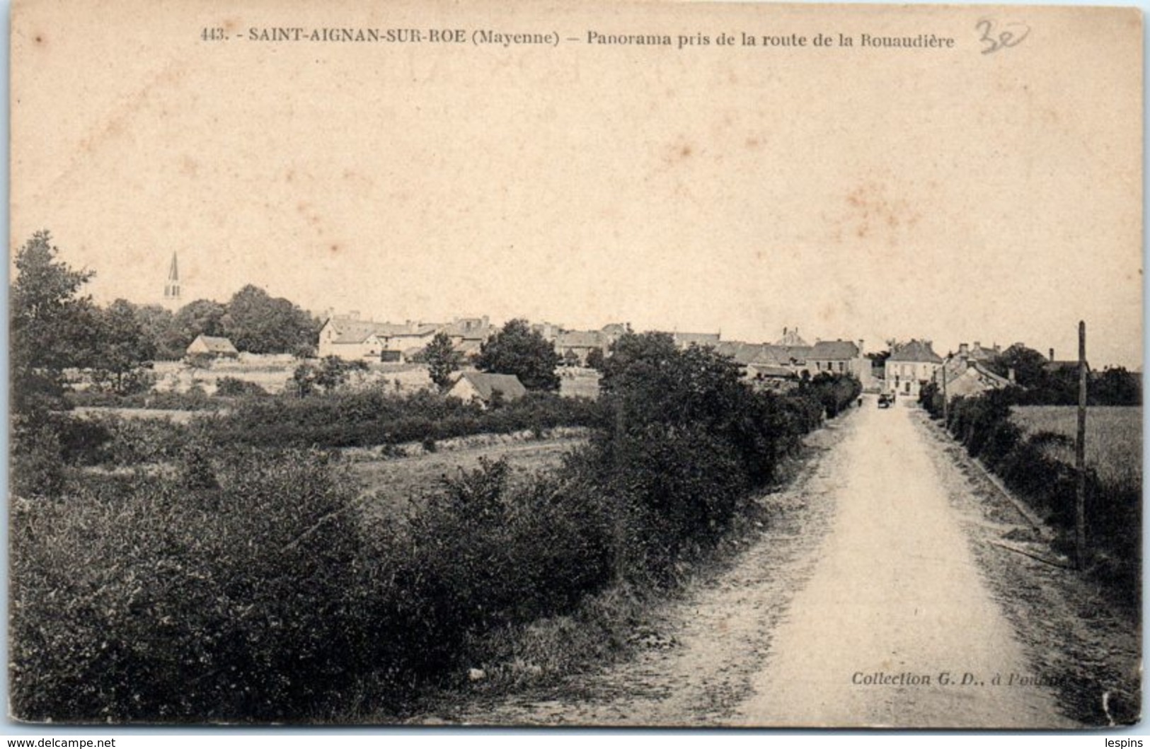 53 - SAINT AIGNAN Sur RÖE -- Panorama Pris De La Route De Rouaudière - Saint Aignan Sur Rö