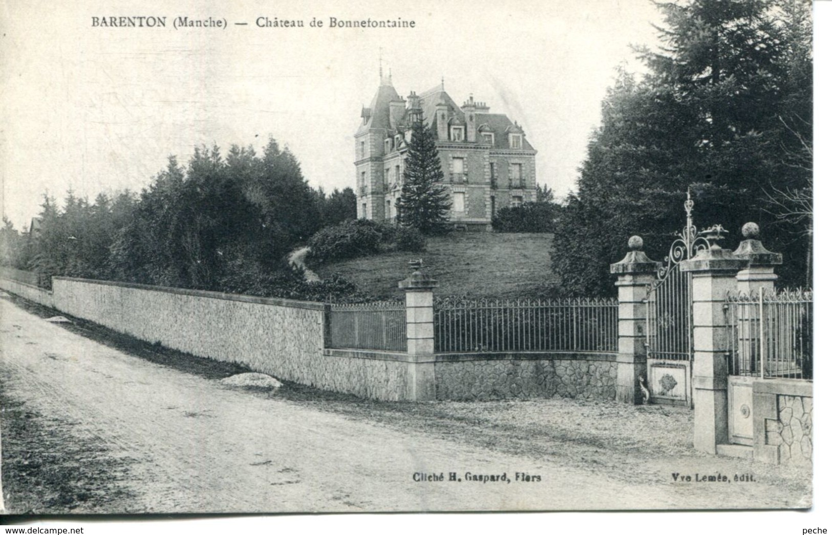 N°72320 -cpa Barenton -château De Bonnefontaine- - Barenton