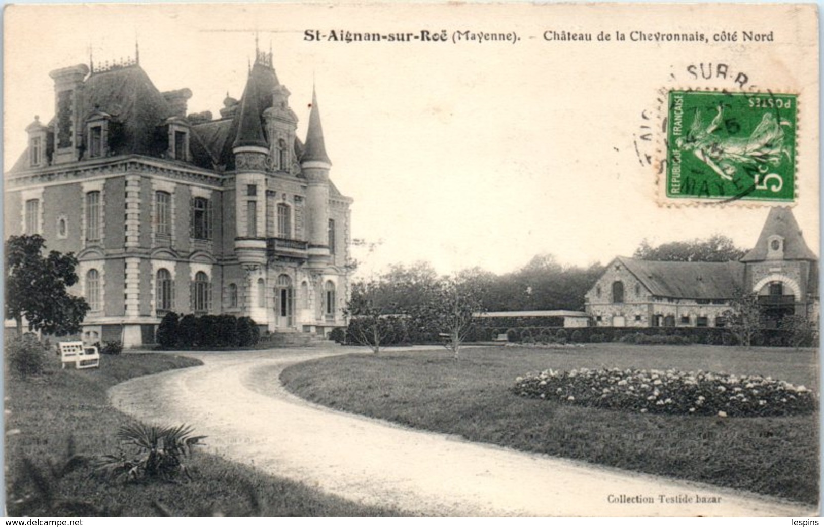 53 - SAINT AIGNAN Sur RÖE -- Château  De La Chevronnais - Saint Aignan Sur Rö