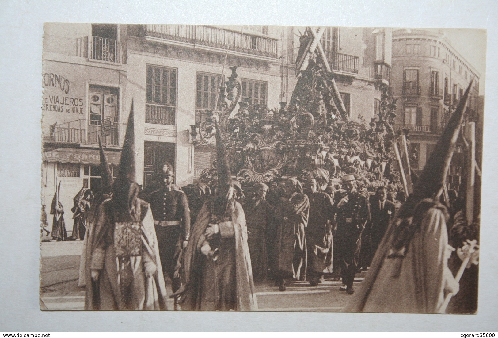 Espagne - Malaga - Semana Santa  . Nuestro  Pare Jesus De Los Pasos - Málaga