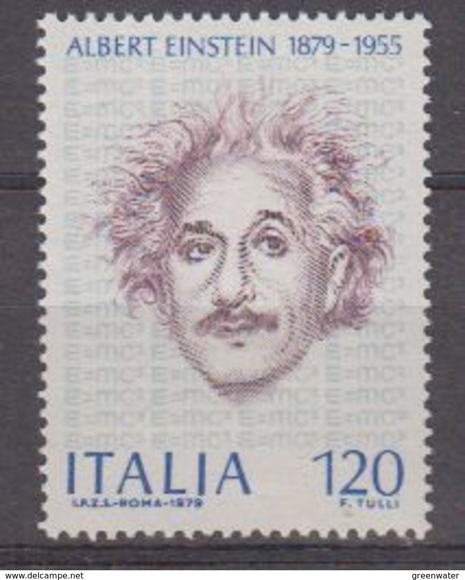Italy 1979 Albert Einstein 1v ** Mnh (42487A) - 1971-80: Nieuw/plakker