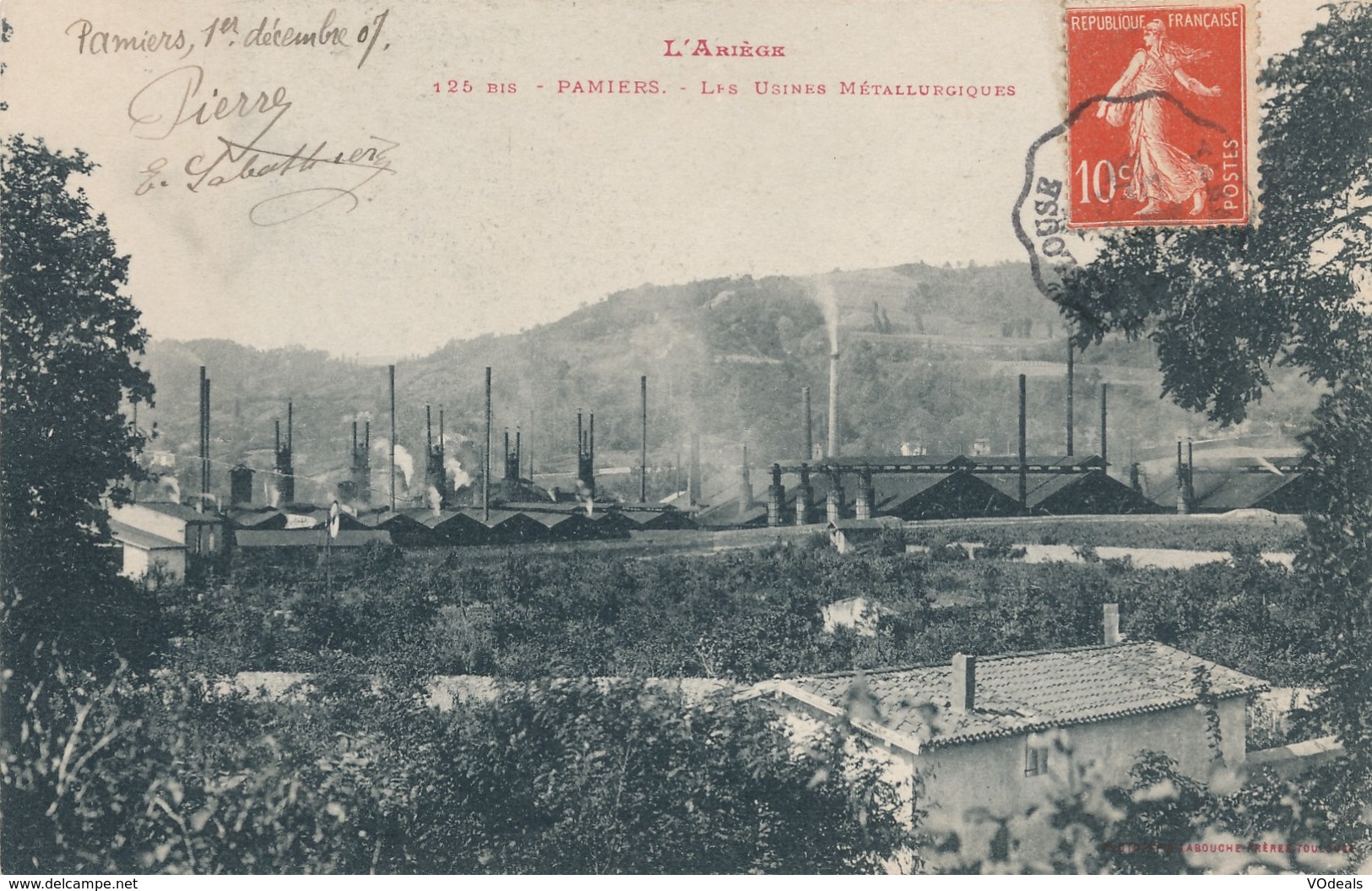 CPA - France - (09) Ariège - Pamiers - Les Usines Métallurgiques - Pamiers