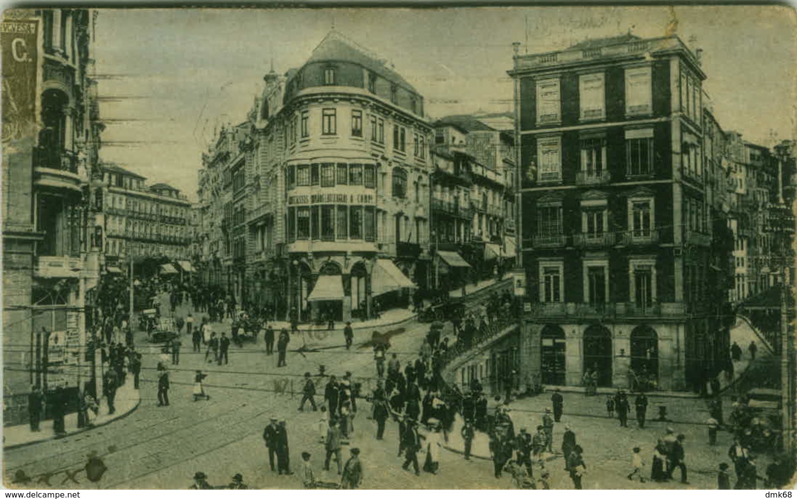 PORTUGAL - PORTO - RUAS SA DA BANDEIRA E 31 DE JANEIRO - 1920s( BG3201) - Porto