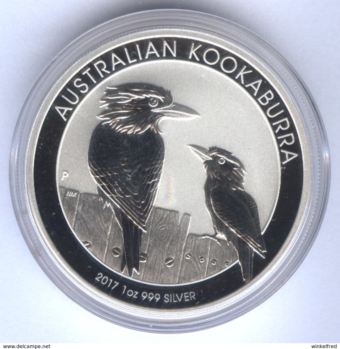 Australien 1 AUD Kookaburra 1 Unze Silber 2017 - Dollar
