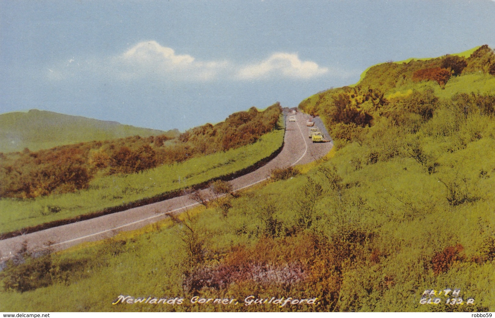 England Surrey Guildford Newlands Corner Postcard Frith GLD132R Unused Good Condition - Surrey