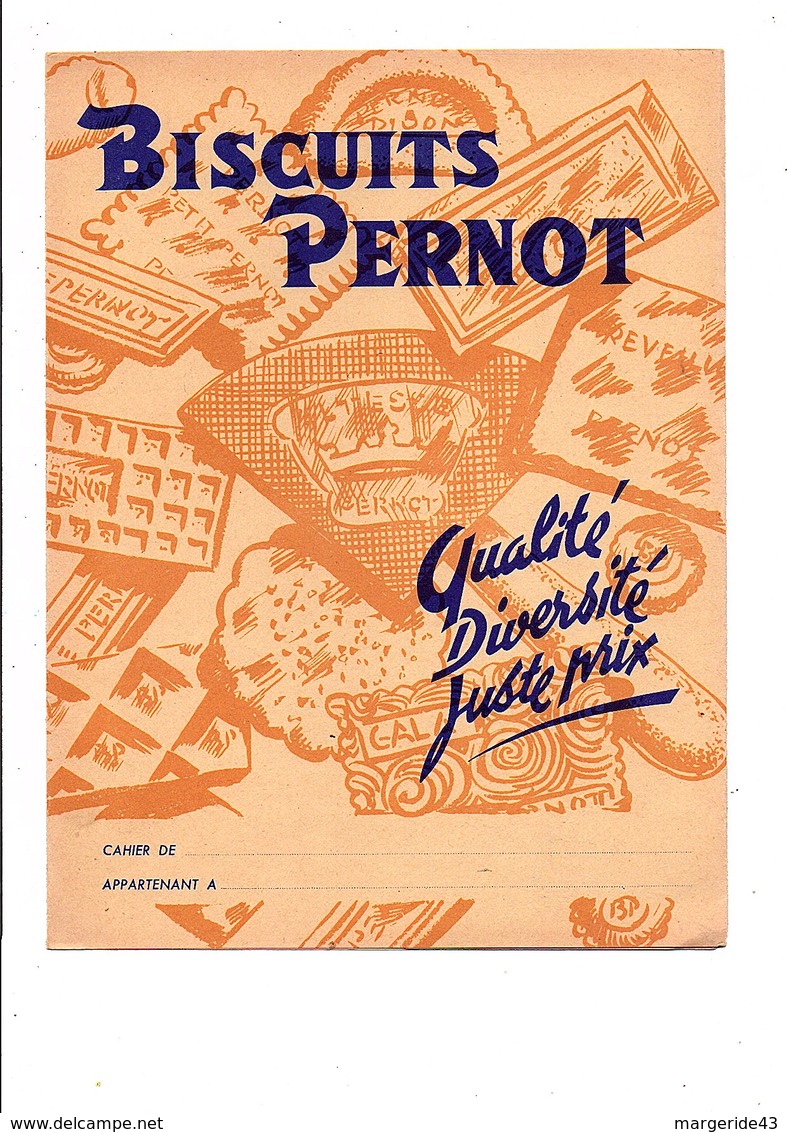 PROTEGE-CAHIER BISCUITS PERNOT - Book Covers