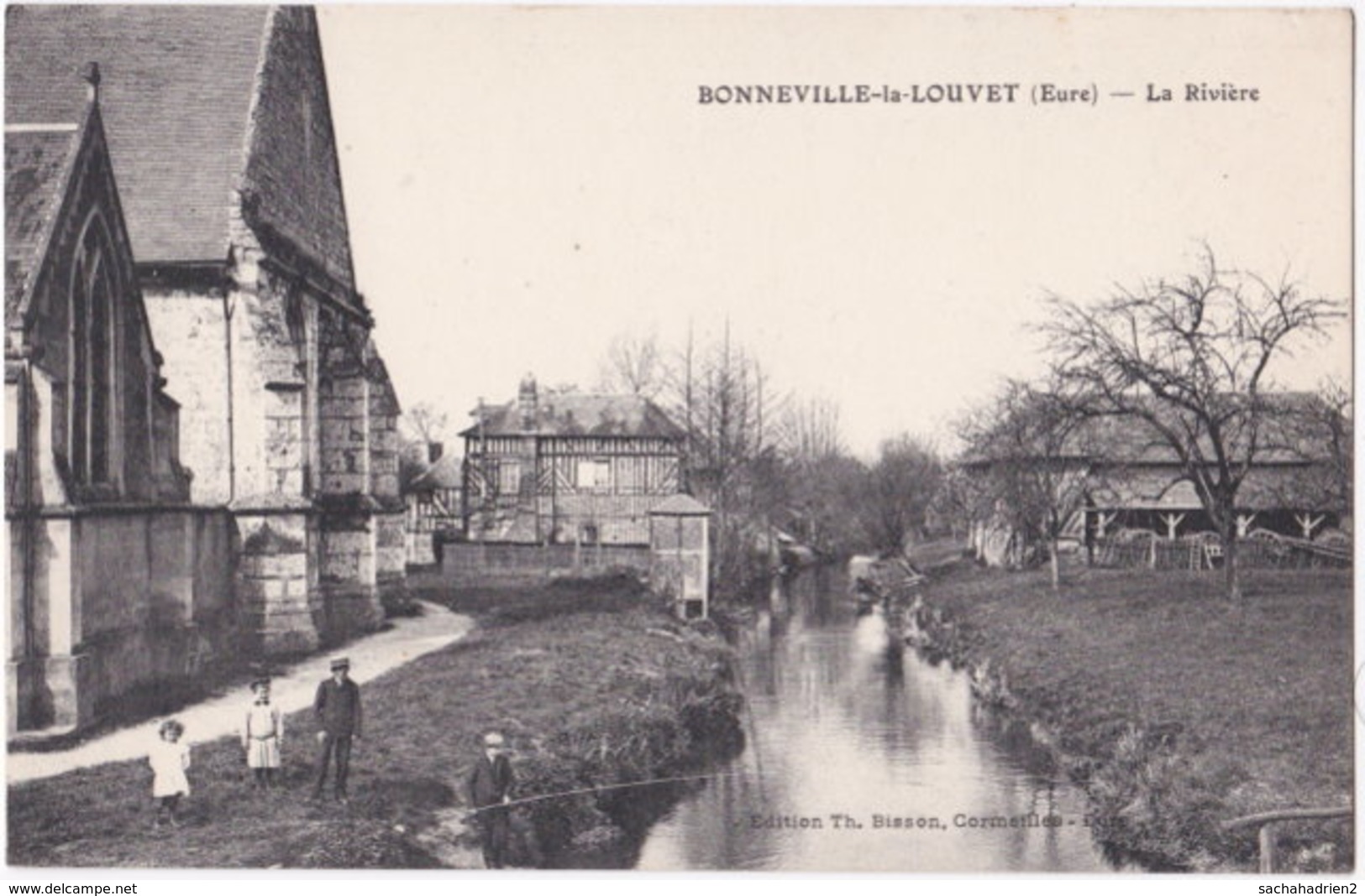 27. BONNEVILLE-LA-LOUVET. La Rivière - Autres & Non Classés