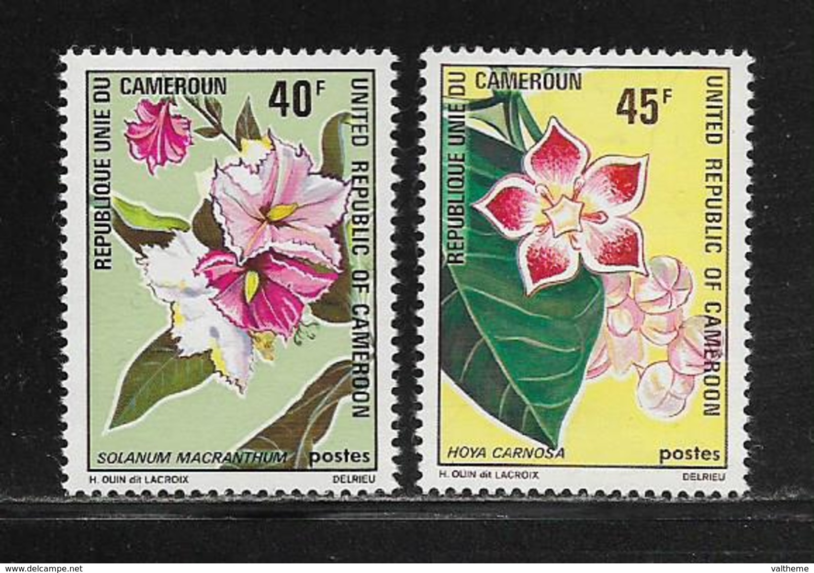 CAMEROUN  ( AFCA - 82 )  1972  N° YVERT ET TELLIER   N° 526/527   N** - Cameroun (1960-...)