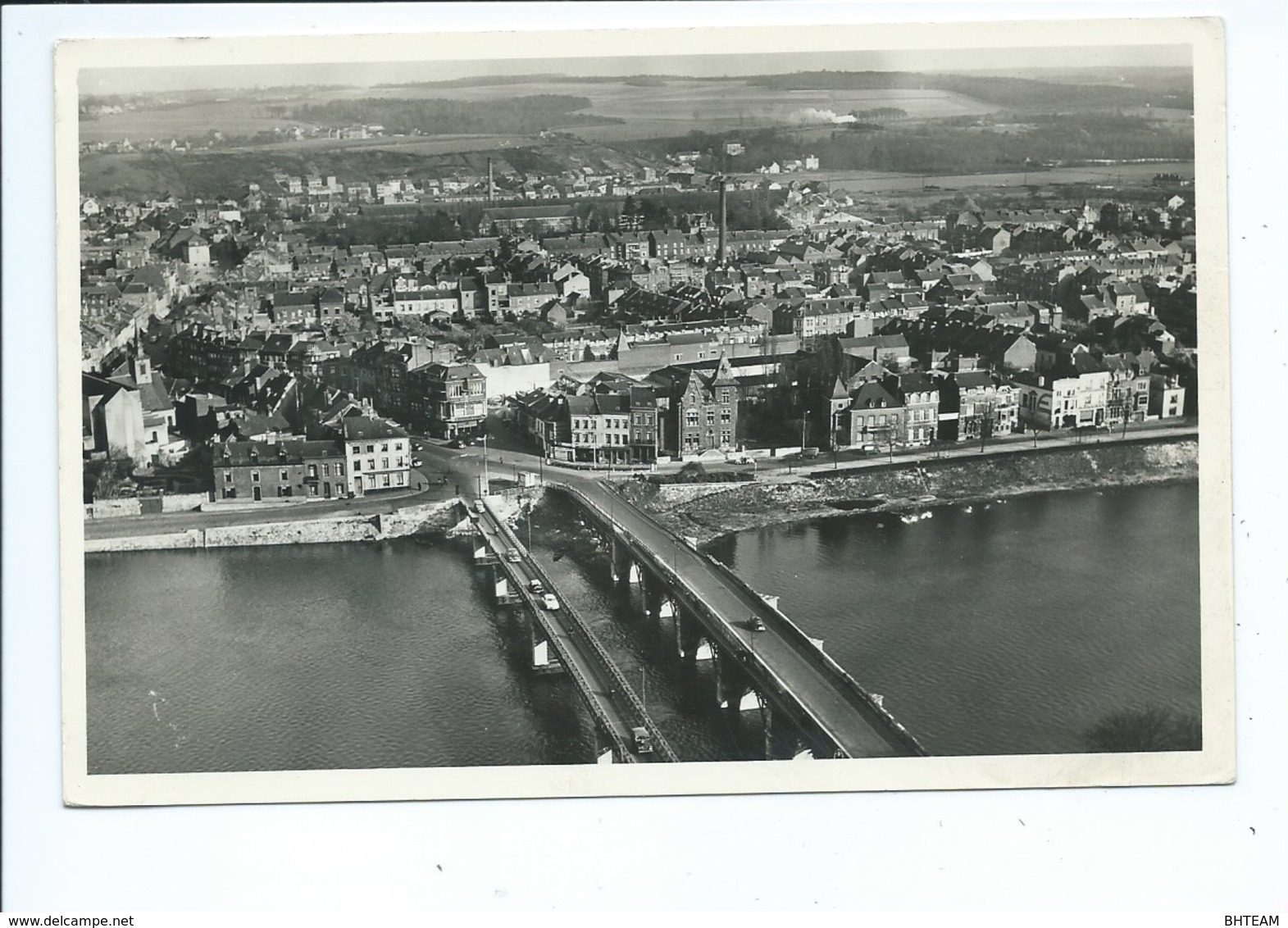 Namur Vue De Jambes ( Vue Sur Les 2 Pont Dont Provisoire - Visiblement En Activité Tous Les 2 ) - Namur