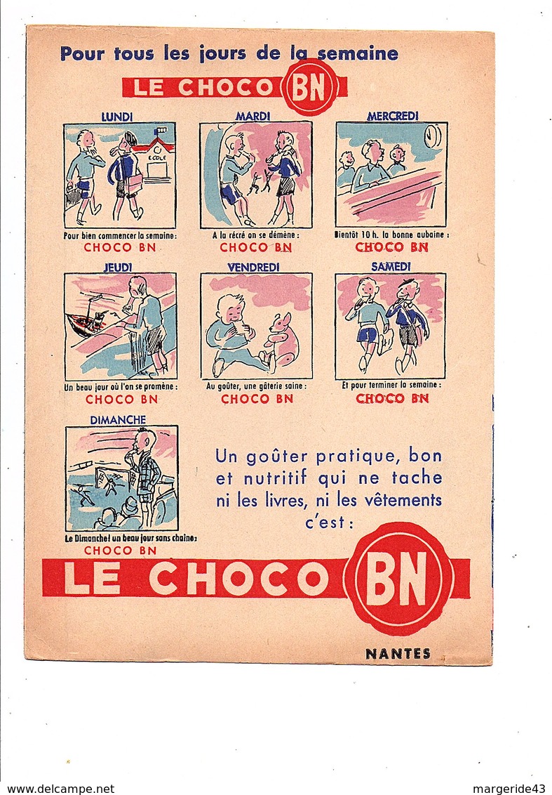 PROTEGE-CAHIER CHOCO BN NANTES - COWBOY - Book Covers