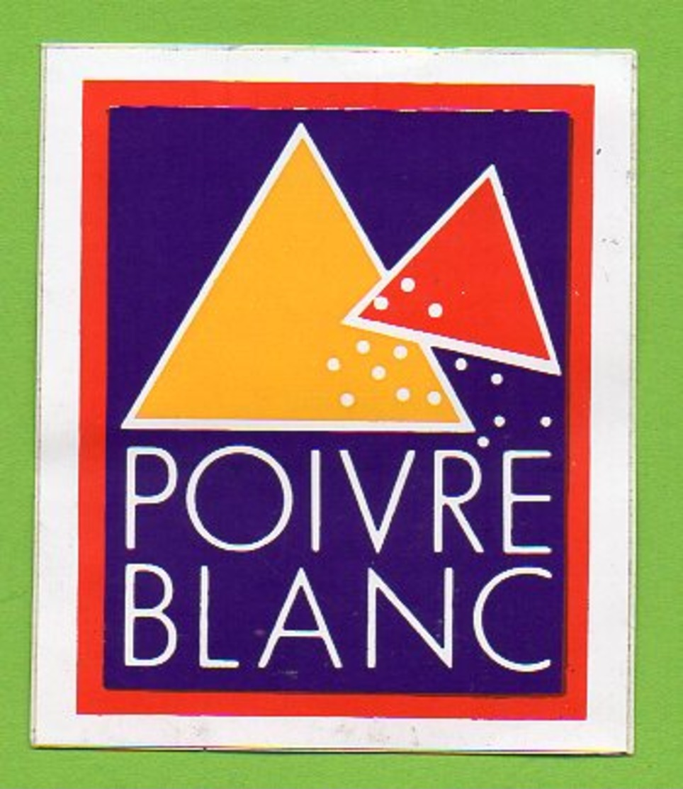 209 - POIVRE BLANC - VETEMENT SPORT GLISSE - Stickers