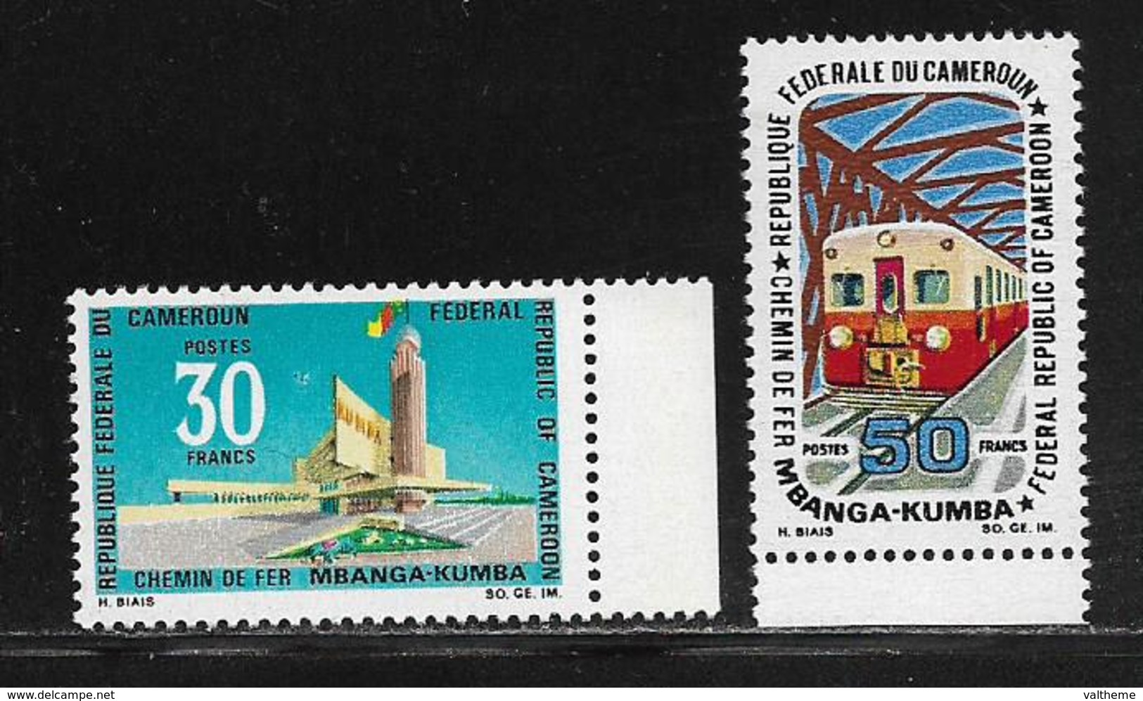 CAMEROUN  ( AFCA - 96 )  1969  N° YVERT ET TELLIER   N° 477/478   N** - Cameroun (1960-...)