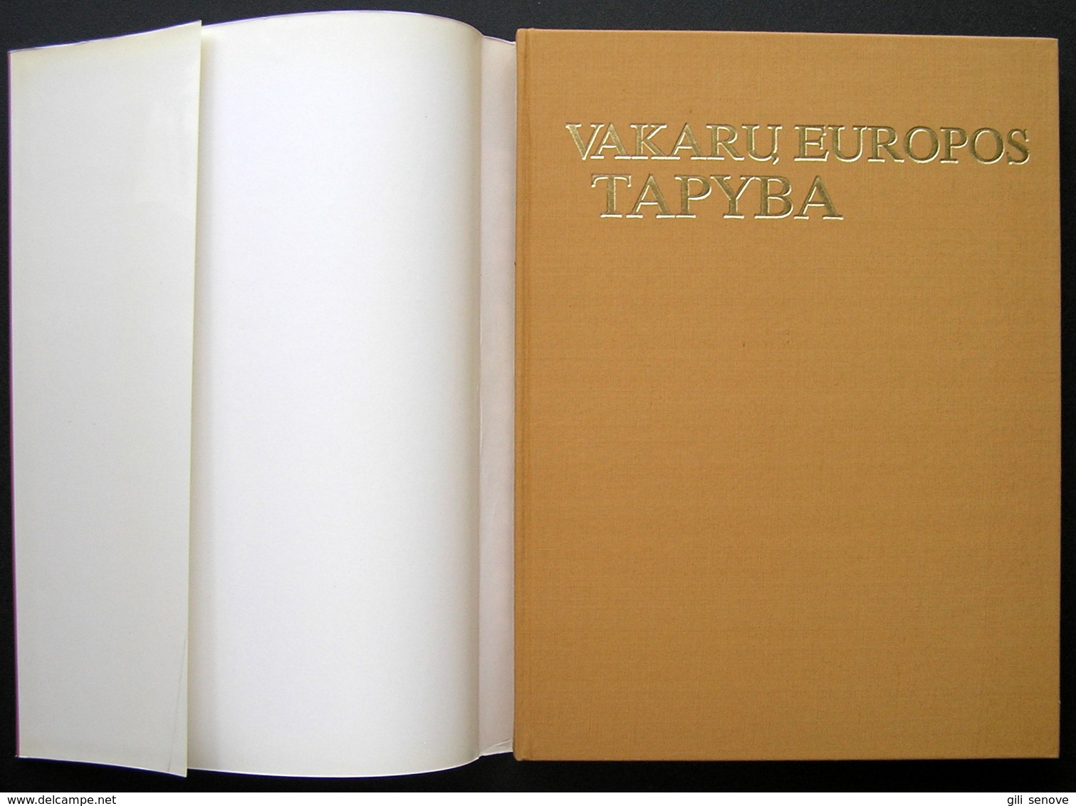 Lithuanian Book / Vakarų Europos Tapyba Album 1982 - Cultural