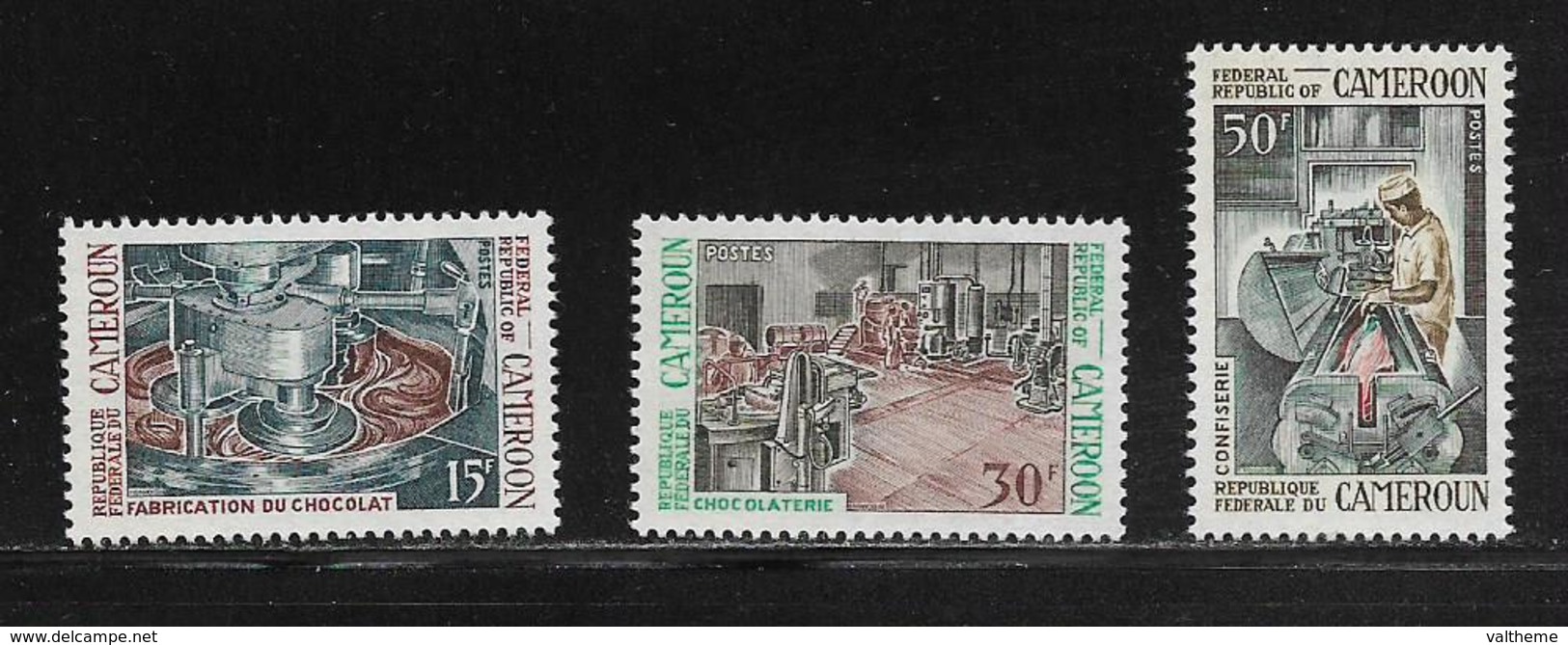 CAMEROUN  ( AFCA - 102 )  1969  N° YVERT ET TELLIER   N° 469/471   N** - Cameroun (1960-...)