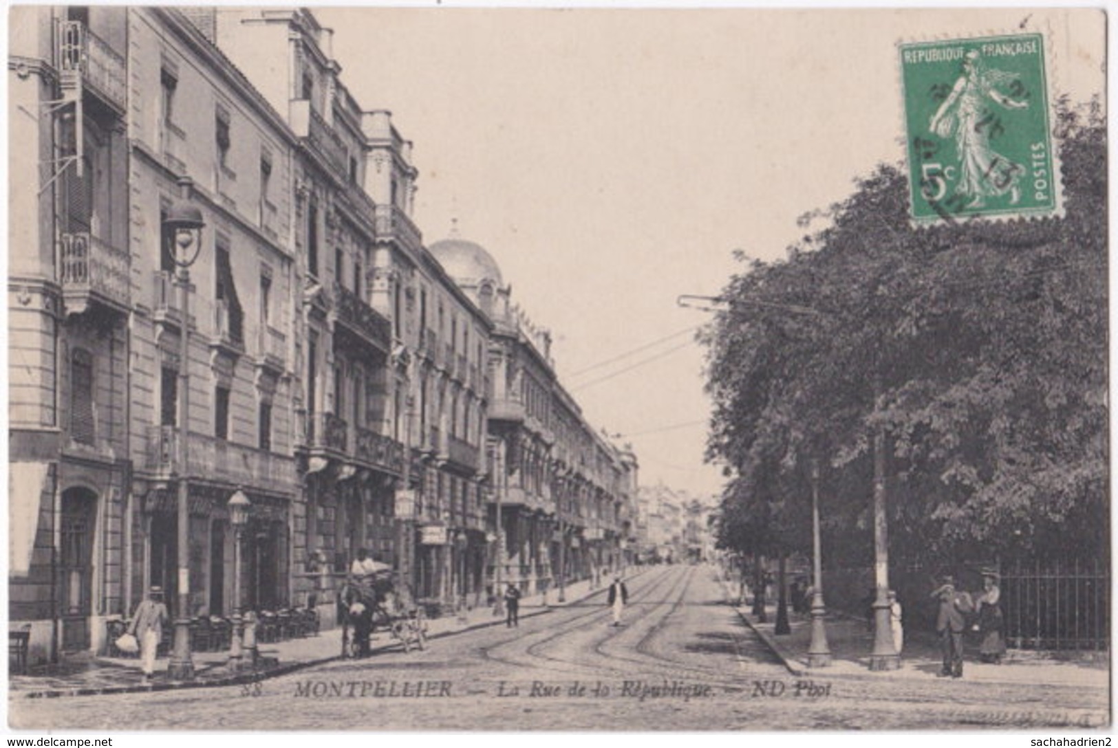 34. MONTPELLIER. La Rue De La République. 88 - Montpellier