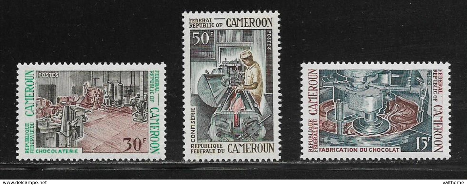 CAMEROUN  ( AFCA - 103 )  1969  N° YVERT ET TELLIER   N° 469/471   N** - Cameroun (1960-...)